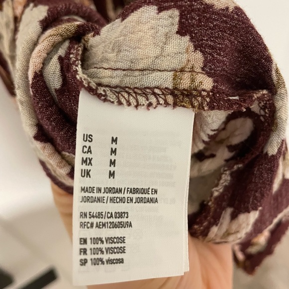 Floral American Eagle Wrap Summer Dress - Picture 3 of 4